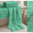 thumbnail image 6 of Soimoi Green Cotton Cambric Fabric Just Love Forever Text Decor Fabric Printed Yard 56 Inch Wide, 6 of 7