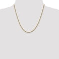 thumbnail image 2 of Leslie's 14K 2.5mm Diamond-Cut Lightweight Rope Chain (Weight: 7.35 Grams, Length: 20 Inches), 2 of 4