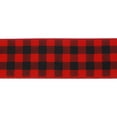 thumbnail image 2 of 1.5" Red/Black Buffalo Plaid Grosgrain Ribbon 5 Yard, 2 of 2