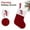 A -Christmas Stocking, variant on Monogram Christmas Stocking 7 Inch with Letter B, Embroidered Knit Red-White Xmas Stocking, Personalized Holiday Decor for Family Fireplace & Christmas Tree