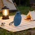 thumbnail image 5 of FEOLGEHLY Slow Feed Travel Dog Water Bowl Pet Water Bottle, Non Skid Leaf Shaped Silicone Portable Foldable Outdoor Drinking Water Container for Small Dogs and Indoor Cats Travel Use, 5 of 6