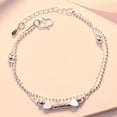 thumbnail image 4 of Pulsera de Cadena para Mujer, Regalo Del Día de La Madre, Decorativa, Elegante, Duradera, Joyería de Muñeca, Pulsera de Eslabones, Calle, Día de, 4 of 10