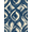 Blue Ivory, Pattern 1, variant on ODIKA Contemporary Art Motifs With Scattered Abstract Splash Details Non-Slip Chair-Friendly for Home Office, Gaming Room, Under Desk
