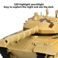 thumbnail image 5 of Large Remote Control Tank Big RC Tank Under 5 ! Yannianjz Military Toy Vehicle with Sound Lights forBoysKidsBattle Tank Electric Toy Great Gift forChildren, 5 of 6