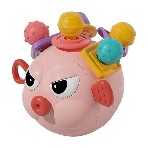 Juguetes Para Niño Pelotas de agarre manual, pelotas de goma blanda, juguetes masticables para el periodo oral, pelotas de goma blanda, juguetes educativos Juguetes Para Bebe 1 Año