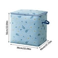 thumbnail image 3 of TIMIFIS A Storage, Oversized Clothes Quilts Storage Bag Wardrobe Sorting Storage Box Portable Storage Bag Zipper Cup Storage Bag Storage Bags, 3 of 6