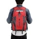 thumbnail image 5 of Mochilas impermeables 36-55L Capacidad grande Deportes al aire libre Mochilas de rucks de escalada Mochila portátil Portátil Bolsas de pesca Red Scienceny  OD003528-01, 5 of 7