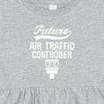 thumbnail image 4 of Inktastic Future Air Traffic Controller Girls Baby Dress, 4 of 5