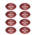 thumbnail image 2 of EeaseCA 8 Pcs Balles de Rugby en PU Mini Balles de Sport Jouet Jeux et Prix pour Enfants, 2 of 7