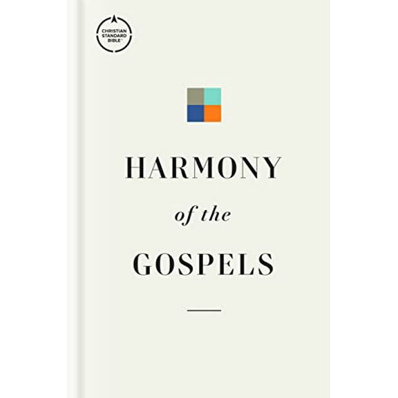 Pre-Owned CSB Harmony of the Gospels, Hardcover, Black Letter, Parallel Format, Articles, Study Notes, Commentary, Easy-to-Read Type, 9781087768465, 1087768462, Hardcover,