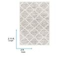 thumbnail image 3 of Livabliss Greenwich Global Indoor/Outdoor Area Rug,2' x 2'11",Grey/Cream, 3 of 7