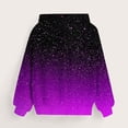 thumbnail image 6 of Auroural Toddler Girls 3T to 4T Outfits Girls Winter Gradient Printing Long Adding Velvet Casual And Comfortable Long Sleeve Hoodie for Kids Girls Clothes Girls Hoodies, 6 of 6
