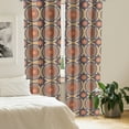 thumbnail image 2 of Ambesonne Mandala Curtains, Moorish Motif, Pair of 28"x84", Multicolor, 2 of 5