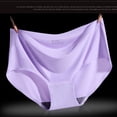thumbnail image 1 of Ropa interior de seda de hielo para mujer, ropa interior sin costuras, ropa interior de una pieza, ropa interior sexy de cintura media transpirable para mujer, calzoncillos 810, 1 of 5