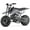 BLACK, variant on QEASET Mini Off-Road Dirt Bike, 49 CC 2-Stroke Gas Bike with Off-Rode Tire, Suspensions, Disc Brakes, Max Load 160Lbs, Max Speed 18Mph, Green