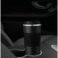 thumbnail image 5 of Taza de viaje de café con aislamiento al vacío de acero inoxidable de 17 oz para bebidas heladas y bebidas calientes, vasos de viaje de doble pared con tapa a prueba de derrames, termo de coche, 5 of 5