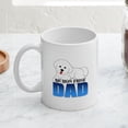 thumbnail image 4 of CafePress - Bichon Frise Dad Mug - 11 oz Ceramic Mug - Novelty Coffee Tea Cup, 4 of 6