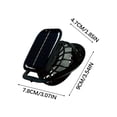 thumbnail image 6 of PALIFEUR Wide Brim Solar Fan Hat with Solar Fan, Fan Built in Hat with Fans Solar Power, Solar Powered Fan Hat for Outdoor Fishing Travel, 3 Speed Adjustable Fan Hat for Men Women, 6 of 8