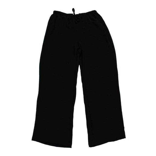 Pantalón George para Dama Corte Recto con Bolsas Laterales Negro Talla EEG