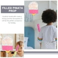 thumbnail image 3 of OULII 1Set Ice Cream Pinata for Tropical Birthday Party and Summer Events, 3 of 7