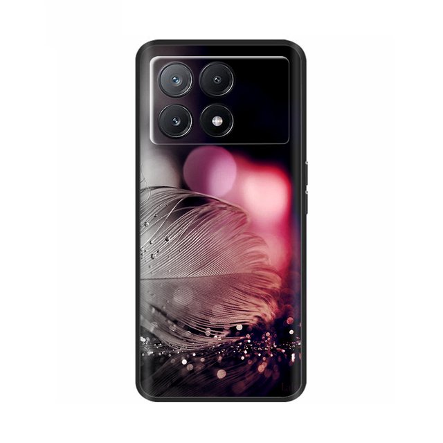 For Xiaomi Poco X6 Pro Case Shockproof Soft Silicon Phone Case For Xiomi Poco M6 Pro 5G Fashion PocoX6 Protect Cover Coque Funda