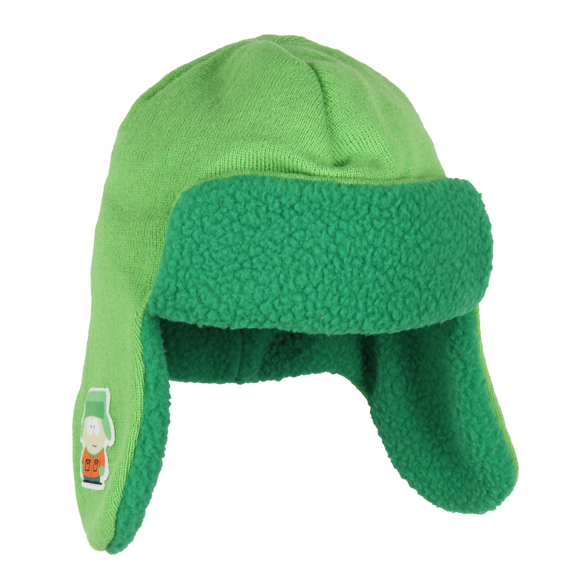 South Park Kyle Broflovski Cosplay Adult Knit Trapper Hat With Fleece Lining OSFM