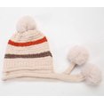 thumbnail image 2 of LinYooLi Bonnet Épais pour Femmes avec Pompons, Chapeau Crâne Tricoté Chaud Doux Doublé Tendance, 2 of 6