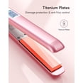 thumbnail image 3 of Plancha plana para alisar el cabello Wavytalk Salon con planchas de titanio, 3 of 7
