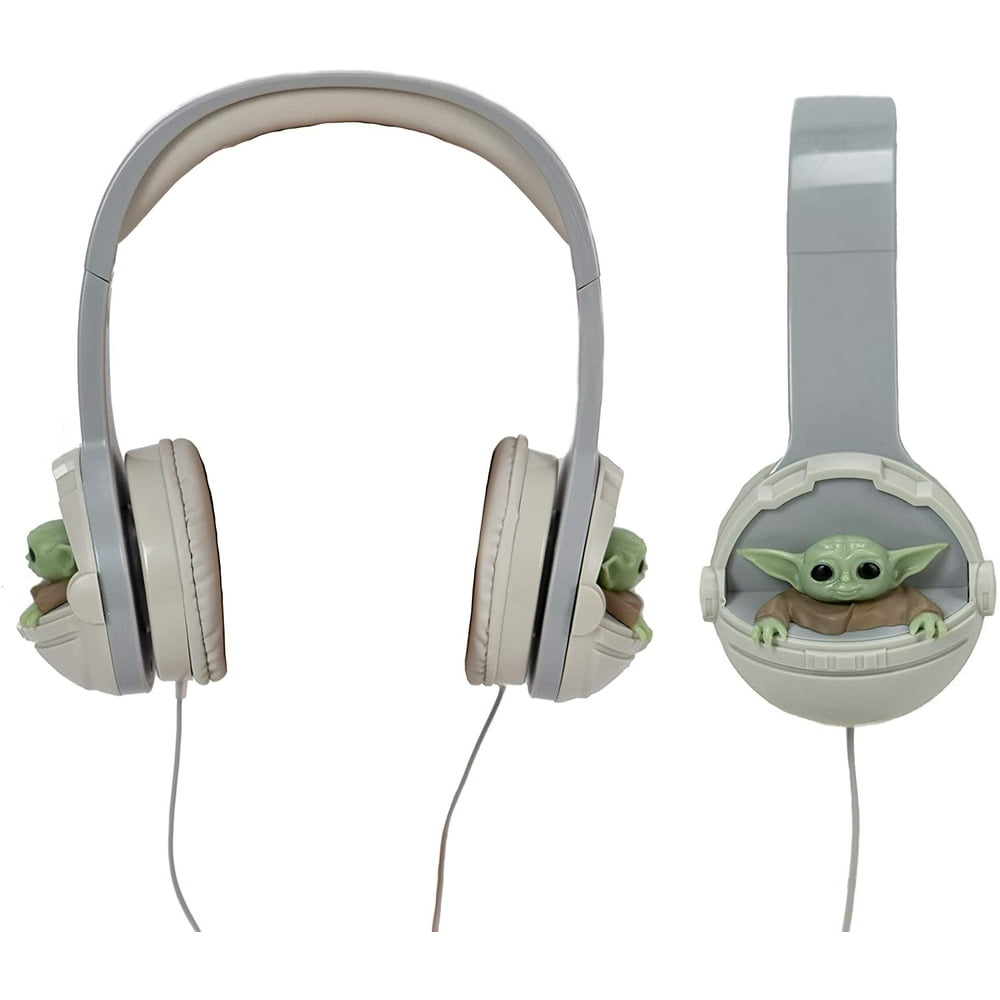 Star Wars The Mandalorian The Child Baby Yoda Kids Headphones Wired