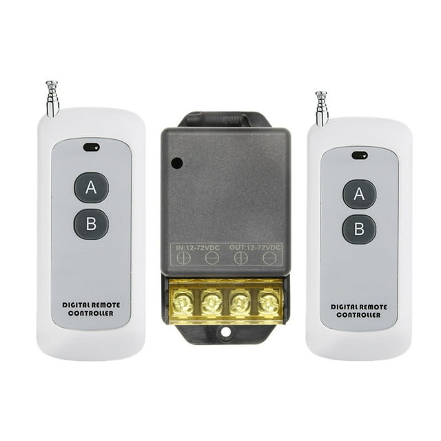 DC12-72V RF Wireless Controller High Power Switch Ultra Long Penetration Distance Remote Control ,Easy to Install