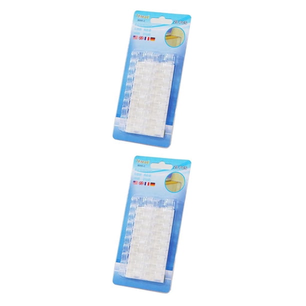 Ounissouiy Clips de almacenamiento de cables de 20 piezas, organizador de hebillas, carcasa de Cable de seguridad, herramienta de acabado de Type2 NO2