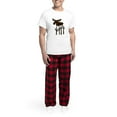 thumbnail image 5 of CafePress - Alaska Moose Men's Light Pajamas - Men's Light Loose Fit Cotton Pajama Set, 5 of 7