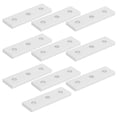 thumbnail image 3 of 10 Pcs Plaque de Réparation Plate en Aluminium Plaque de Jonction 3 Trous Plaque de Jonction Plate en Aluminium pour Rallonge Droite, 3 of 7