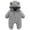 Gray, variant on Baby Items Baby Girls Boys Winter Clothes Snowsuit Teddy Bear Onesie Outfit Newborn Fleece Jumpsuit Romper Coat Hooded Suit Newborn Boy Clothes Baby Clothes Unisex (Blue,80)