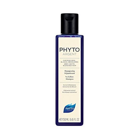 PHYTO, Phytoargent Champú No Amarillo, 8.45 Fl Oz (Paquete de