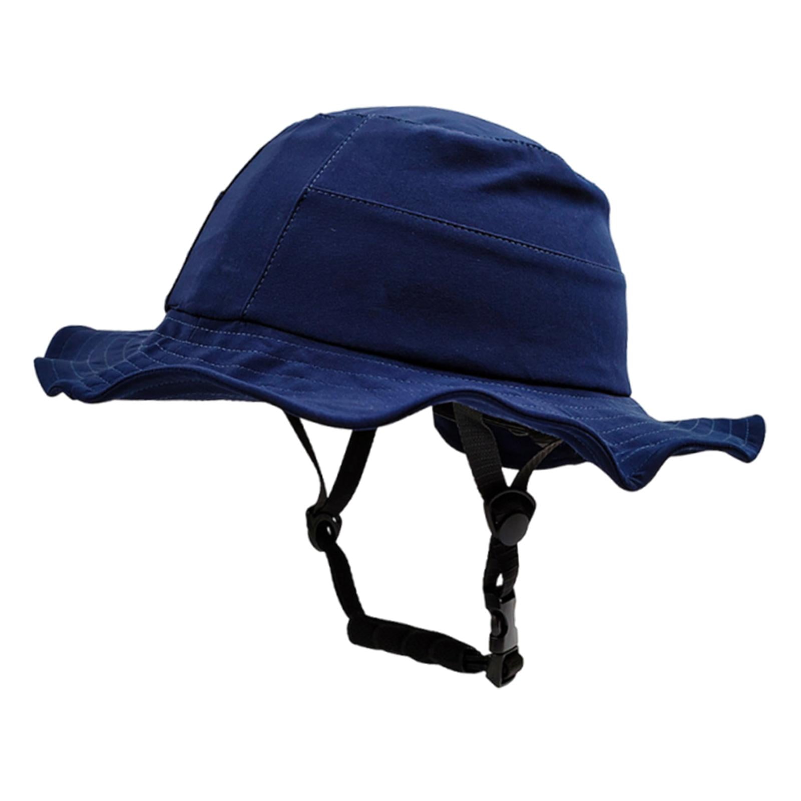 harayaa Bicycle helmet cap, bucket hat, impact-resistant, comfortable, shaped for unisex Blue M