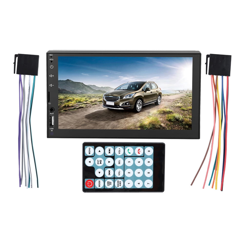 Double Din Car Stereo MP5 Player, Multimedia Double DIN Car Stereo, MP3/  WMA/ WAV/ FLAC For / Car Kit - Walmart.ca