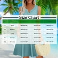 thumbnail image 3 of GaThRRgYP Flowy Sleeveless Maxi Dress,Women's Casual Solid Color V-Neck Pullover Short Sleeved Top Short Skirt Dress White M, 3 of 7