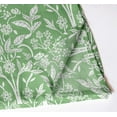 thumbnail image 2 of Vargottam Premium Cotton Muslin Napkins - Set of 12, 20-Inch Green Floral Design, Soft and Absorbent Table Linens Napkins for Dining, Weddings and Special Occasions - Machine Washable, 2 of 7