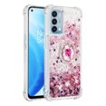 thumbnail image 2 of Case for FOXDOCK OnePlus Nord N200 5G Full Corner Protection Glitter Phone Case with Ring Holder, 2 of 4