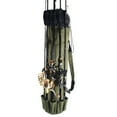 thumbnail image 4 of Fishing Rod Bag Oxford Cloth Reel Pole Tackle Storage Carrier Case (Green), 4 of 9