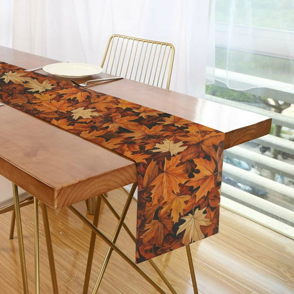 Yayeee Table Runner 70 inches Long Home Kitchen Dinning Party Decoration, Fall Pattern