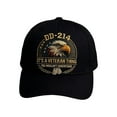 thumbnail image 5 of WKSCLPAI Veterans' Pride Hat, DD-214 Military Black Adjustable Baseball Cap, Eagle Printed Commemorative Veterans Day Baseball Cap, 5 of 6