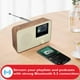 thumbnail image 2 of Radio por Internet LEMEGA IR1 portátil WiFi FM Bluetooth Nuez, 2 of 8