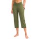 thumbnail image 5 of mfyjkho Pantalones Cortos Para Mujer, Pantalones Cortos Con Bolsillos Y Cintura Elástica Lisa, Pantalones Casuales Elásticos Y Elegantes Para Primavera Y Verano Para Mujer. Xl, 5 of 8