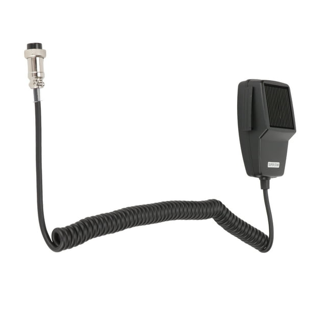 Mic DM-507-4 Stock Microphone Replacement 4 Pin Black CB Mic