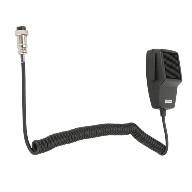 Microphone DM-507-4 Stock Microphone Replacement 4 Pin Black CB Mic Speaker for Talkie