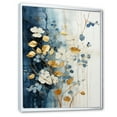 thumbnail image 2 of Designart "Serenity In Minimalist Beige And Gold Botanicals" Plants Floater Framed Canvas Wall Art, 2 of 5