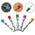 thumbnail image 5 of Juego de puntas de destornillador Phillips magnético, 10 Uds., vástago hexagonal de 1/4 pulgadas, tornillo cruzado, puntas de controlador de energía eléctrica, 65mm, 5 of 5