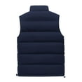 thumbnail image 3 of Beautiful Giant Men's Winter Puffer Vest, Midweight Stand Collar Outdoor Padded Gilet, 3 of 7